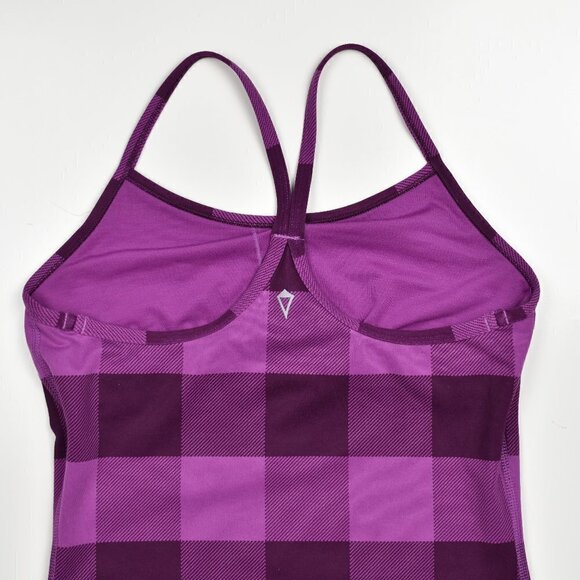 Ivivva Racerback Plaid Tank Top 12 - Picture 4 of 4